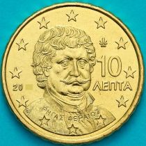 Греция 10 евроцентов 2002 год.
