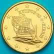 Монета Кипр 10 евроцентов 2016 год.  На монете есть дата 2016