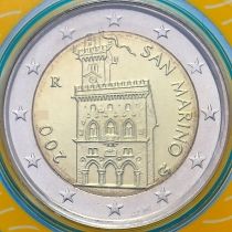 Сан Марино 2 евро 2003 год.  BU