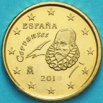 Испания 10 евроцентов 2016 год.