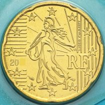 Франция 20 евроцентов 1999 год.