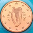 Монета Ирландия 1 евроцент 2004 год. BU