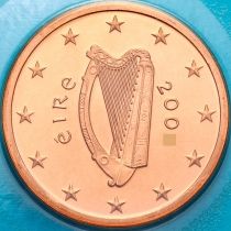 Ирландия 1 евроцент 2004 год. BU
