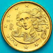 Италия 10 евроцентов 2002 год