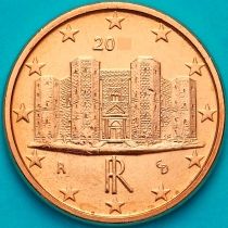 Италия 1 евроцент 2005 год.