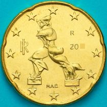 Италия 20 евроцентов 2002 год