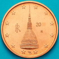 Италия 2 евроцента 2006 год.