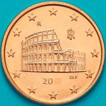 Италия 5 евроцентов 2009 год.