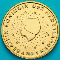 Нидерланды 10 евроцентов 2003 год. (тип 1)