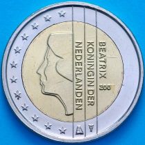 Нидерланды 2 евро 2008 год.