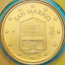 Сан Марино 10 евроцентов 2020 год. BU