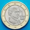 Монета Австрия 1 евро 2019 год. На монете есть дата 2019 г.