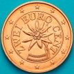 Монета Австрия 2 евроцента 2019 год.  На монете есть дата 2019 г.