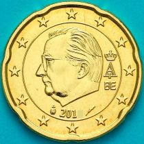 Бельгия 20 евроцентов 2012 год. (тип 3)