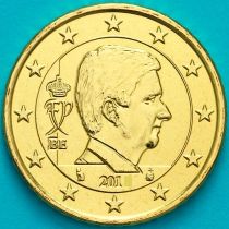 Бельгия 50 евроцентов 2014 год. (тип 4)