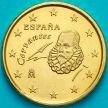 Монета Испания 10 евроцентов 2017 год.  На монете есть дата 2017