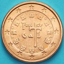 Португалия 1 евроцент 2012 год.