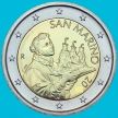 Монета Сан Марино 2 евро 2021 год.