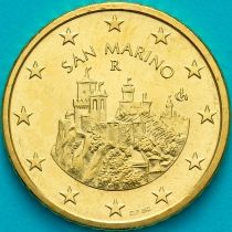 Сан Марино 50 евроцентов 2015 год. На монете есть дата 2015
