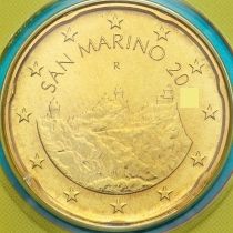 Сан Марино 20 евроцентов 2019 год. BU