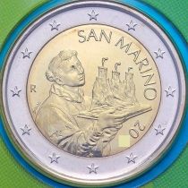 Сан Марино 2 евро 2019 год. BU