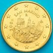 Монета Сан Марино 50 евроцентов 2006 год.