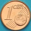 Монета Италия 1 евроцент 2010 год.