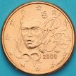 Монета Франция 1 евроцент 2008 год.