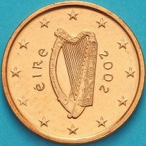 Ирландия 2 евроцента 2002 год.