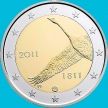 Монета Финляндия 2 евро 2011 год. 200 лет Банку Финляндии