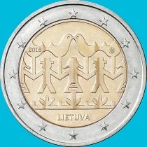 Литва 2 евро 2018 год. Фестиваль песни и танца