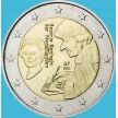 Монета Нидерланды 2 евро 2011 год. Похвала глупости, Эразм Роттердамский