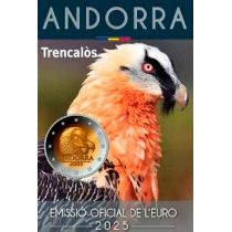 Андорра 2 евро 2025 год. Бородач. Буклет