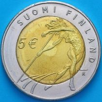 Финляндия 5 евро 2005 год. Легкая атлетика.