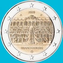 Германия 2 евро 2020 год. Бранденбург. A