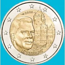 Люксембург 2 евро 2008 год. Замок Берг. BU