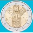Монета Литва 2 евро 2018 год. 100 лет независимости стран Балтии