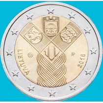 Литва 2 евро 2018 год. 100 лет независимости