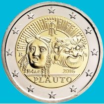 Италия 2 евро 2016 год. Плавт