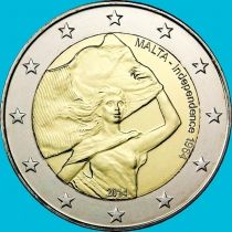Мальта 2 евро 2014 год. Независимость