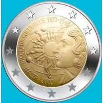 Мальта 2 евро 2023 год. Николай Коперник