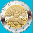 Монета Мальта 2 евро 2024 год. Мальтийская медоносная пчела