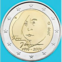 Финляндия 2 евро 2014 год. Туве Янссон