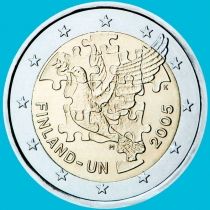 Финляндия 2 евро 2005 год. ООН