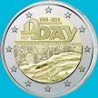 Монета Франция 2 евро 2014 год. День Д. Высадка в Нормандии.