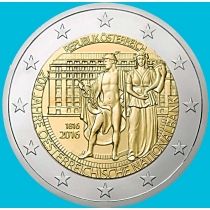 Австрия 2 евро 2016 год. 200 лет Национальному банку
