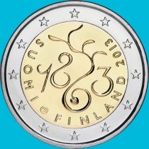 Финляндия 2 евро 2013 год. 150 лет Парламенту