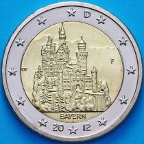 Германия 2 евро 2012 год. Бавария. F