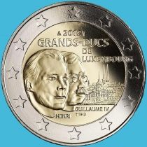 Люксембург 2 евро 2012 год. Вильгельм IV