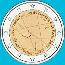 Португалия 2 евро 2019 год. Открытие острова Мадейра